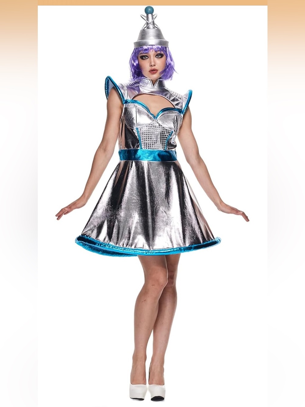 Super cute space girl, Martian, sci-fi costume cosplay size L
